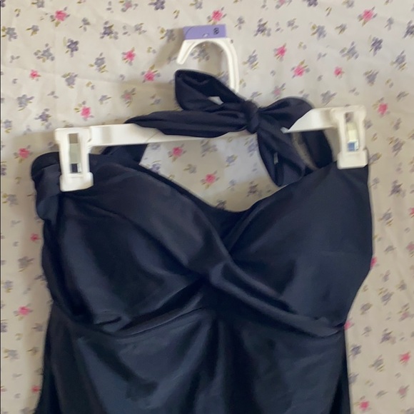 Black One Piece Swimsuit - Picture 4 of 4